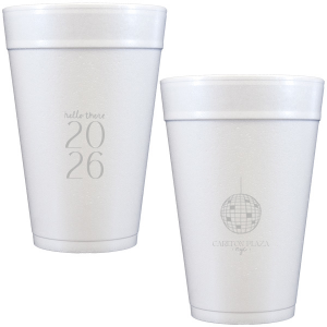 Cheers to the new year with the Hello New Year 2026 Cup! The trendy cup is perfect for holiday parties, available in a variety of sizes, styles and colors to best suit your party-going needs.