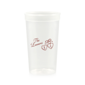 Show your ever-lasting commitment with the Heart Locket Cup. Whether for weddings, engagements or anniversaries, the highly stylish and sturdy drinkware is perfect for champagne or mixed drinks and is customizable in your choice of color and style to make your special party event is one to remember forever. 