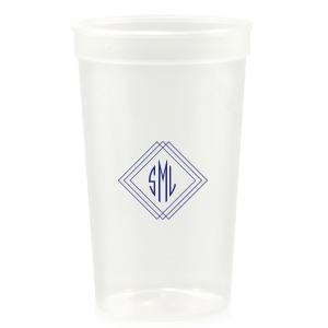 Elevate your event with the Prism Frame Monogram Cup. This mesmerizing design features layered 3D squares creating a prism effect, with your monogram elegantly framed at the center. It’s an artistic blend of sophistication and optical enchantment—perfect for a truly memorable celebration.