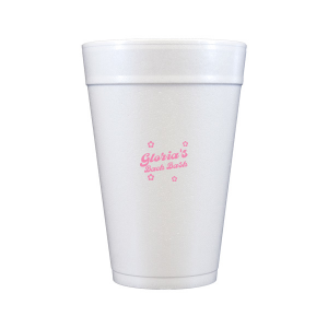 Embrace the bride-to-be's final fling before the ring with the Bachelorette Blooms Personalized Cup, featuring her name encircled by delicate minimal floral designs. A chic and feminine touch for a memorable bachelorette party.