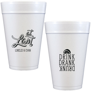 The At Last Drunk Cup is good for use in Food, Drinks themed parties and couldn't be more perfect. It's time to show off your impeccable taste.