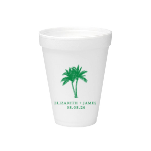 The Romantic Beach Vibes Cup is sure to turn your next party event into a summertime smash! Available in your choice of ink printed colors and customizable text, the party cup is easy to make your own.
