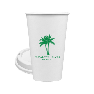 The Romantic Beach Vibes Cup is sure to turn your next party event into a summertime smash! Available in your choice of ink printed colors and customizable text, the party cup is easy to make your own.