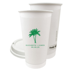 The Romantic Beach Vibes Cup is sure to turn your next party event into a summertime smash! Available in your choice of ink printed colors and customizable text, the party cup is easy to make your own.