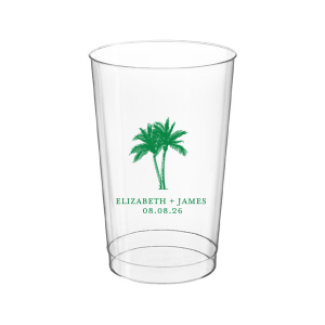 The Romantic Beach Vibes Cup is sure to turn your next party event into a summertime smash! Available in your choice of ink printed colors and customizable text, the party cup is easy to make your own.
