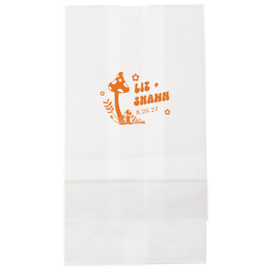 Add a touch of magic to your next special occasion with the Enchanted Mushroom Names Bag. Customize the design with your choices of colors and styles, guaranteeing you're sending home an unforgettable memento!