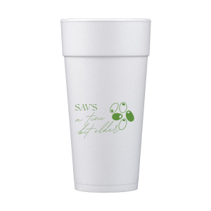 Celebrate another year with the A Tini Bit Older Birthday Cup. The devilishly clever design is customizable in the screen print ink color and cup style of your choice. 