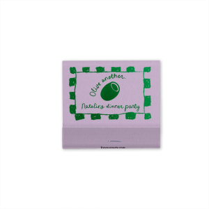 Celebrate another year around the globe with the Olive Another Birthday Matchbook. Customize the stylish design with your choice of foil stamp and paper colors to create a one of a kind memento for remembering the good times.