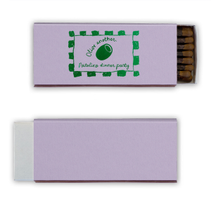 Celebrate another year around the globe with the Olive Another Birthday Matchbook. Customize the stylish design with your choice of foil stamp and paper colors to create a one of a kind memento for remembering the good times.