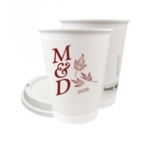 The ever-popular 16 oz Frost Flex Cup with Matte Dark Magenta Ink has a Three Leaves graphic and is good for use in Floral, Holiday, Thanksgiving themed parties and can be customized to complement every last detail of your party.