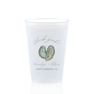 Our Shuck Yeah! Full Color Cup is perfect for your next momentous party event, be it an anniversary, engagement or wedding party! The full color screen printed designs features customizable text to best personalize your items and express your gratitude. 