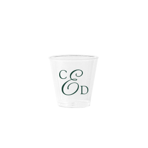 ForYourParty's personalized Matte Army Green Ink Plastic Shot Glass with Matte Army Green Ink Cup Ink Colors couldn't be more perfect. It's time to show off your impeccable taste.