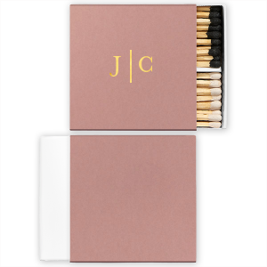 Our beautiful custom Framed Initials Match will impress guests like no other. Make this party unforgettable.