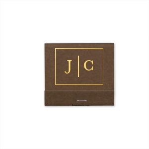 Our beautiful custom Framed Initials Match will impress guests like no other. Make this party unforgettable.