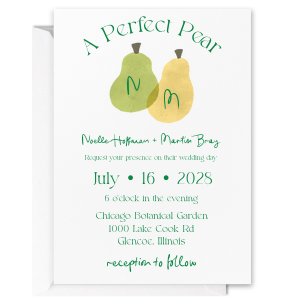 Our personalized Digital White Invitation (Photo) with Matte Leaf Ink Digital Print Colors will make your guests swoon. Personalize your party's theme today.