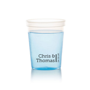 Our Names & Vertical Date Cup will add that special attention to detail that cannot be overlooked.