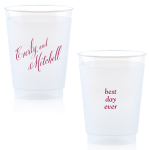 The ever-popular Fancy Names Cup can't be beat. Showcase your style in every detail of your party's theme!