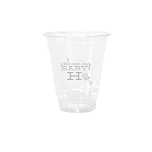 Adorably herald in your tiny guest's arrival with the Welcoming Baby Initial Frost Flex Cup. Featuring tender script and the baby’s initial alongside a charming rattle, this cup is not just for sipping but for savoring the sweet anticipation of welcoming a new life. Sip joyfully!