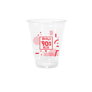 Sip back into the 90s with the 90’s Mix Party Fun Cup. Featuring a funky square with the Celebrant’s Name above "90s Mix," it's a tribute to vibrant colors and rad patterns. Customize for a celebration that's all that and a fresh Prince groove!