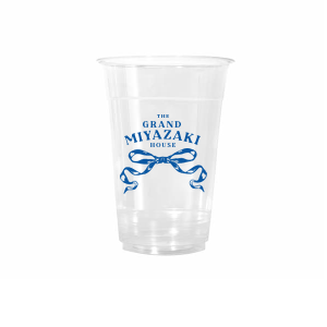 If you are throwing a dinner party or celebrating a wedding, this custom cup is for you! Featuring a romantic ribbon design, you can personalize the text with your family name. 