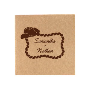 Cowboy Hat and Rope Couple Names