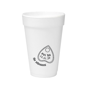 Oui Do Cup 16-oz. Styrofoam Cup (Ink) 