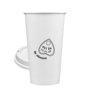 Oui Do Cup 20-oz. Single Wall Paper Hot Cup (Ink)