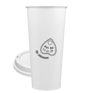 Oui Do Cup 24-oz. Single Wall Paper Hot Cup (Ink)