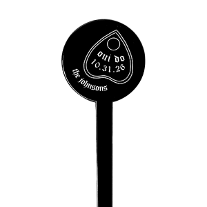 Oui Do Stir Stick Round Plastic Stir Stick (Foil)
