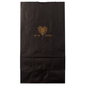 Web Heart Bag Lunch Bag (Foil)