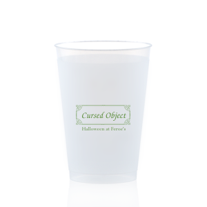 Cursed Object Cup 12-oz. Frosted Cup (Ink)
