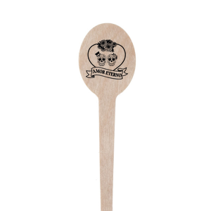 Amor Eterno Stir Stick Oval Stir Stick (Foil)