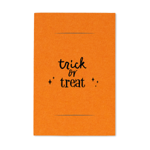 Trick Or Treat Sprinkler Sleeve Small Sparkler Sleeve (Foil)