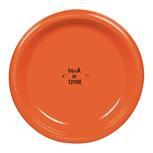 Trick Or Treat Plate Dinner Plate (Foil)