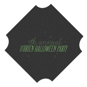 Spooky Spider Halloween Coaster Modern Coaster (Foil)