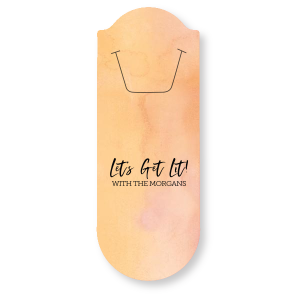 Let's Get Lit Pumpkin Bookmark Rounded Bookmark (Foil)