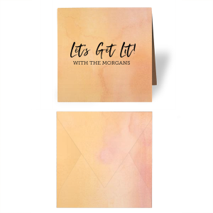 Let's Get Lit Pumpkin Gift Enclosure Gift Enclosure (Foil)