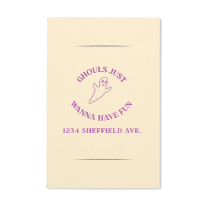 Ghouls Just Wanna Have Fun Sprinkler Sleeve Small Sparkler Sleeve (Foil)
