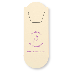 Ghouls Just Wanna Have Fun Bookmark Rounded Bookmark (Foil)