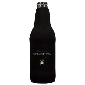 Spider Halloween Can Cooler Bottle Cooler (Ink)