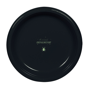 Spider Halloween Plate Appetizer Plate (Foil)