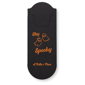 Groovy Halloween Bookmark Rounded Bookmark (Foil)