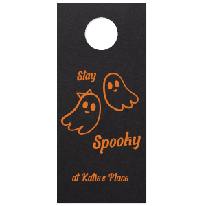 Groovy Halloween Door Hanger Door Hanger (Foil)