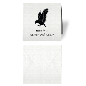Crow's Foot Gift Enclosure Gift Enclosure (Foil)