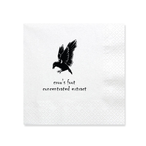 Crow's Foot Napkin Luncheon Napkin (Foil)