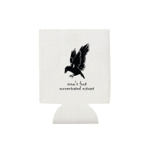 Crow's Foot Can Cooler Flat Can Cooler (Ink)