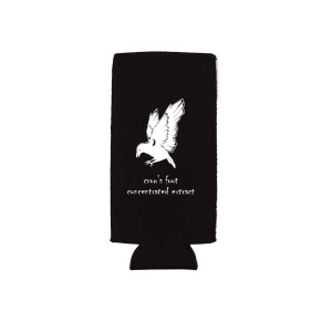 Crow's Foot Can Cooler Flat Can Cooler (Ink)