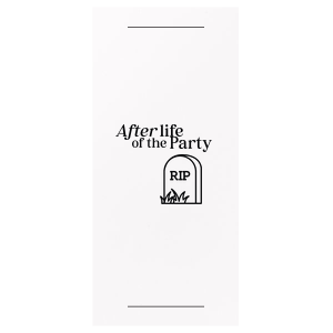 After Life of the Party Sprinkler Sleeve Sparkler Sleeve (Foil)