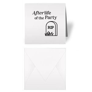 After Life of the Party Gift Enclosure Gift Enclosure (Foil)