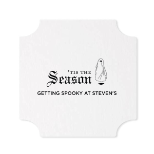 Getting Spooky Coaster Modern Coaster (Foil)